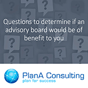 Self check test The value of an advisory board PlanA Consulting John Hutchinson TILE